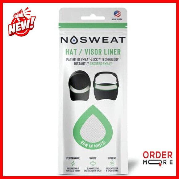 Sweat Guard Liner Hat Protector Pack - Thin Lightweight Adult Youth